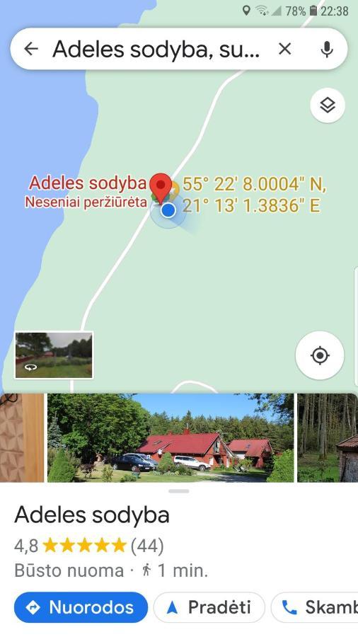 Namelis Nr 1 Adeles Sodyba Sturmai Extérieur photo